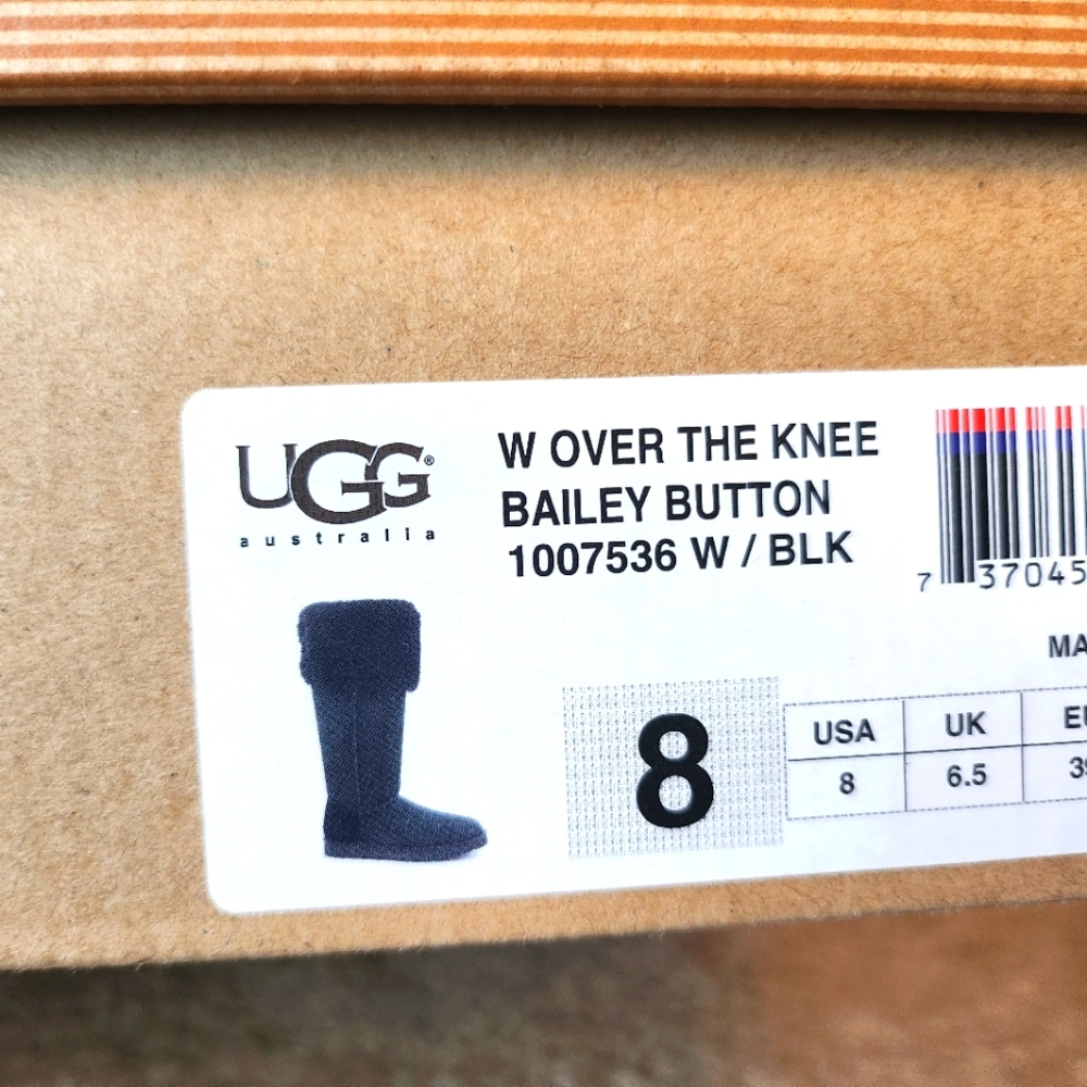 UGG suede adjustable over the knee boots